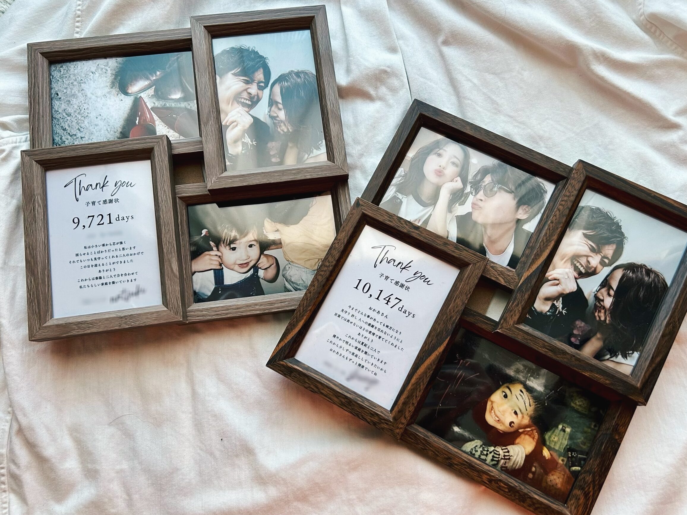 子育て感謝状100均で手作り フォトフレームでお洒落に作る方法・DIY術 - Wedding idea box