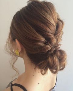 卒業式ヘアアレンジ ママ 40代 ヘアアクセサリーTikTok