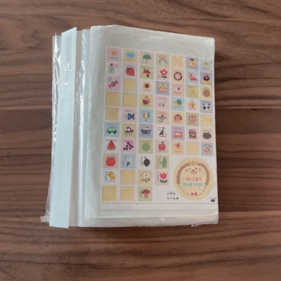 シートシール収納は100均アイテムで！ 眺めて楽しいコレクション 文具沼晴れ来い手帳部