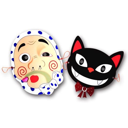 夏まつり 保育園や幼稚園や子供会 おめん プリキュア キョウリュウジャー ウィザード ぬりえ』