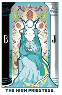 タロットカード 女教皇の意味 正位置 逆位置 悩み別ガイド - zired