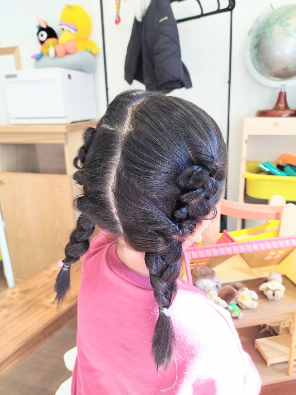 ヘアアレンジlesson*2三つ編みで作る簡単ヘアアレンジ＆フラワーティアラアレンジキッズフォーマルウェア キャサリンコテージの総合情報サイト