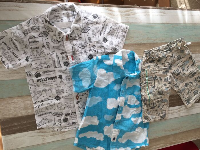 無料型紙 子供服甚平 じんべい の作り方ヘルカハンドメイド