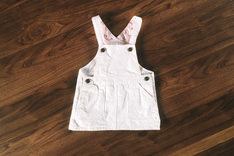 簡単なのにかわいい！ プル ジャンパースカート 型紙 作り方 女の子服 70-120