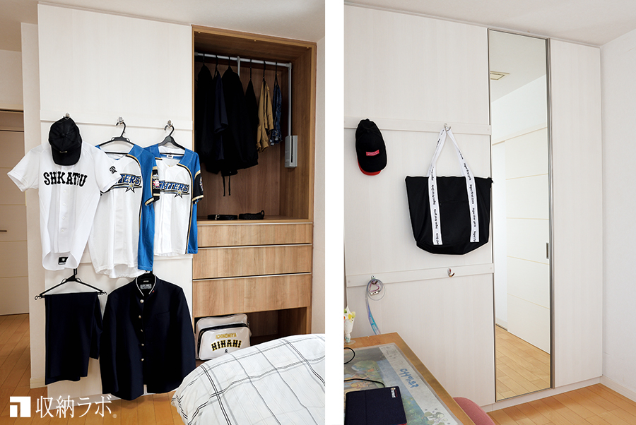 ４人兄弟👧👦👦👦 子供部屋のクローゼット収納 以前は２つのクローゼットにパンパンに子供服が入ってたけど、今は１つがおもちゃ収納に変わりました！！. 無印良品のポリプロピレン収納ケース、色々サイズがあるので、スペースに合わせて使い分けてます♪ . ただ