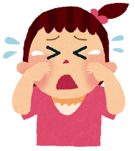 泣く子供イラスト無料イラスト・フリー素材なら「イラストAC」