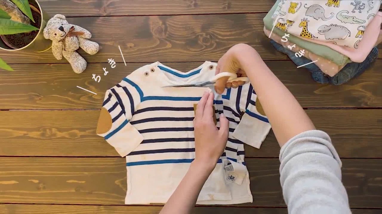 フクアル リニューアル！ ママの手で思い出の「服」を残す服のアルバム サイズアウトしたベビー服のリメイクに♡ 子供服 tecutecu_mama 通販7497026Creema クリーマ