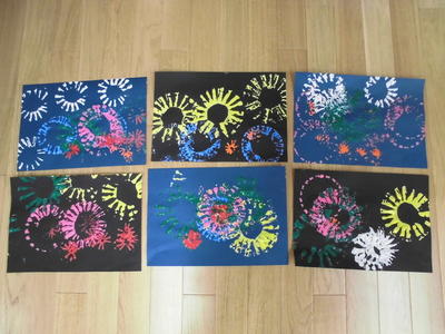 花火の製作アイデア集！保育園で夏を感じる工作を楽しもう保育士を応援する情報サイト 保育と暮らしをすこやかに ほいくらし