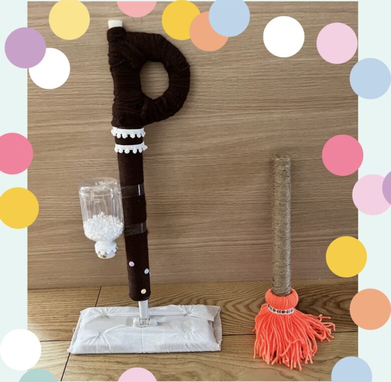 お掃除時間を楽しく！マイ掃除機を作ろう！ : ベビーミュージック・リトルバニー 大泉学園