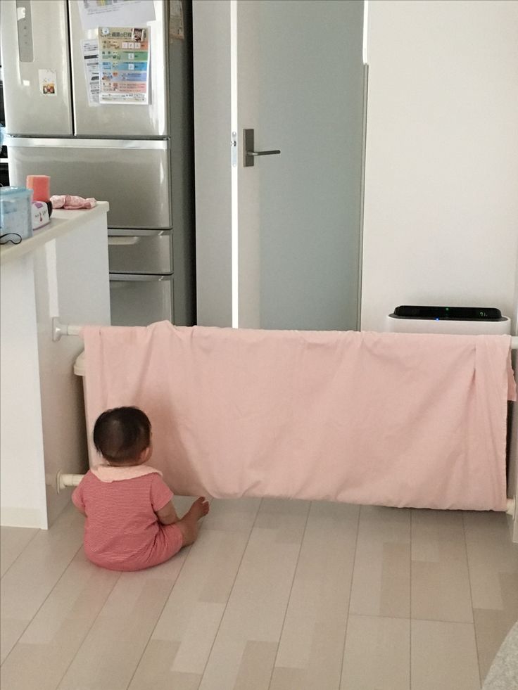 これで十分 突っ張り棒の簡易 ベビーゲート なら2,000円以下で取付けるだけ