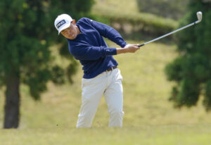 第90回日本プロゴルフ選手権大会3日目＞8番、ティーショットを放つ金谷拓実 撮影・会津 智海- スポニチ Sponichi Annex スポーツ