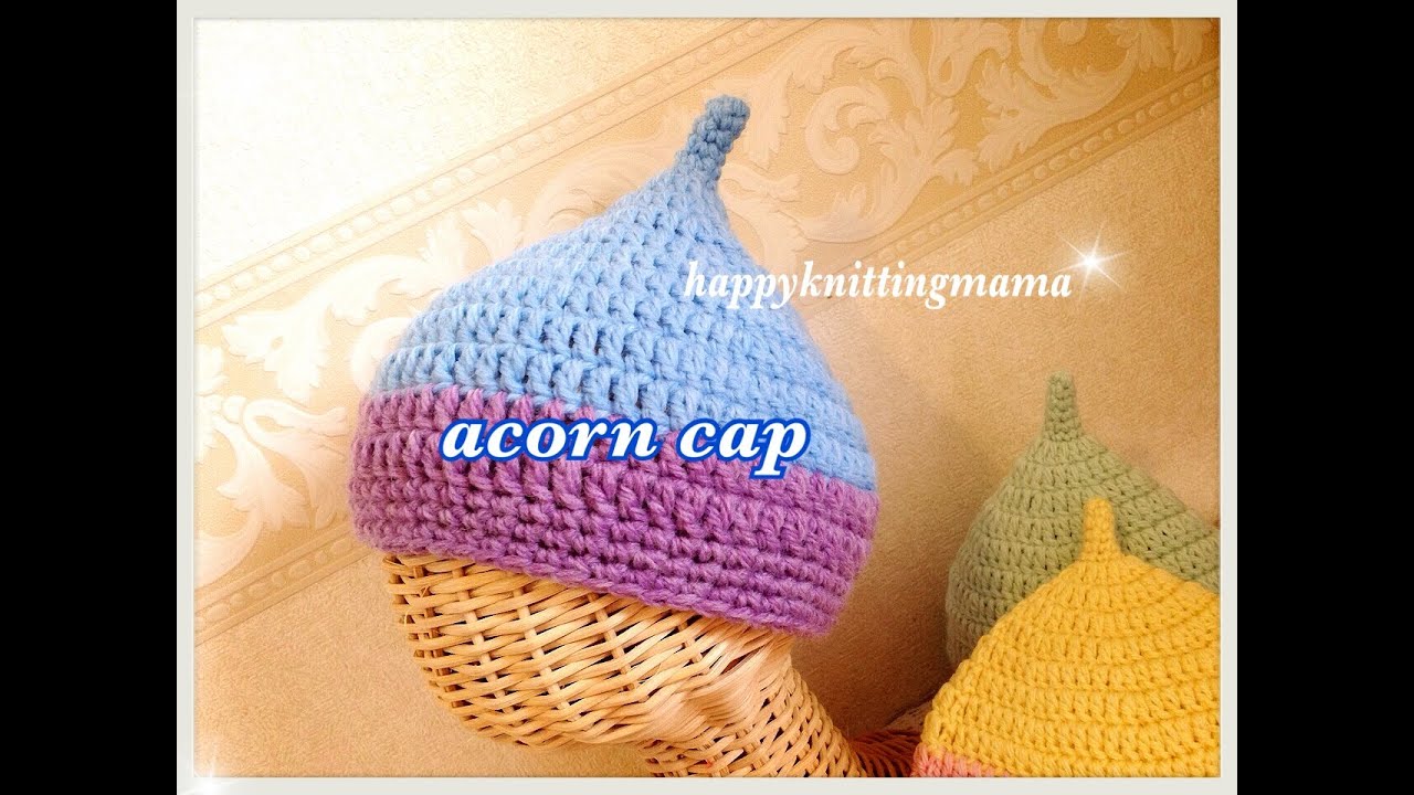 ベビー用どんぐり帽子、初心者でも作れた方法をご紹介あやめろぐ