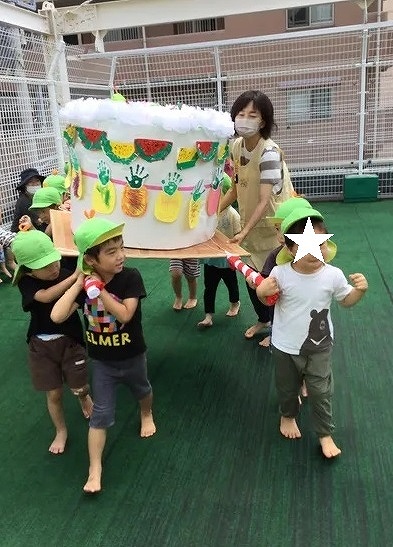 5 手作り飾り神輿 保育園、幼稚園のお祭り、会社行事にどうですか？子供神輿 神奈川県