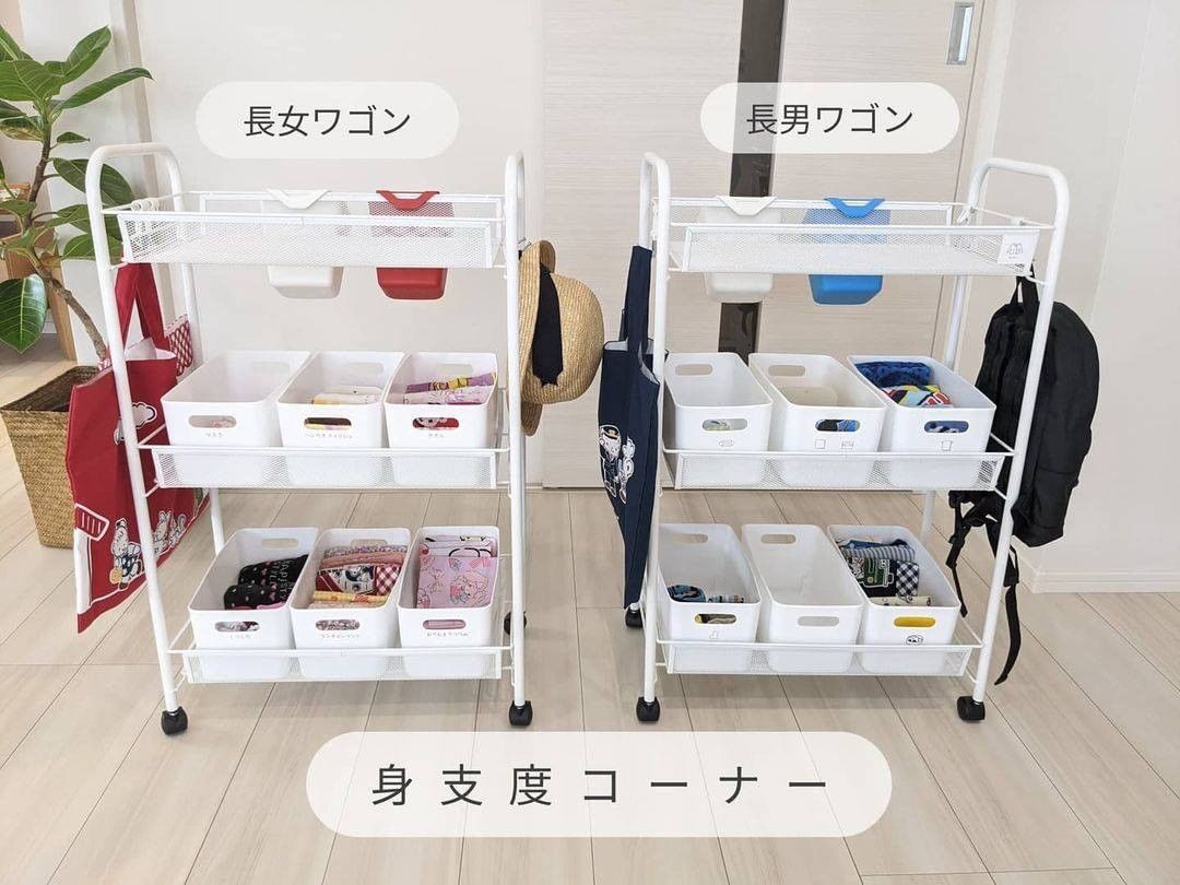 ニトリで作る！子どもの身支度コーナーを紹介します！ – ライオンの子育て