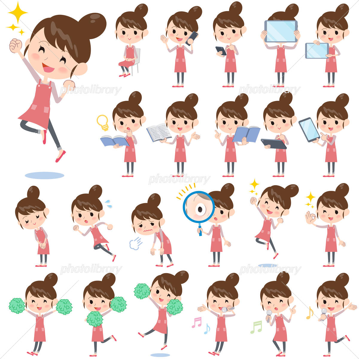 パーソナライズされたエプロン - 花とお母さんの刺繍入りライトブルーのエプロン - お母さんへのギフト - パーソナライズされたギフト - Etsy日本