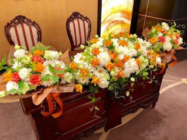 和な雰囲気を!! メインテーブル装花～静雅編～宮の森迎賓館ウエディングBLOG