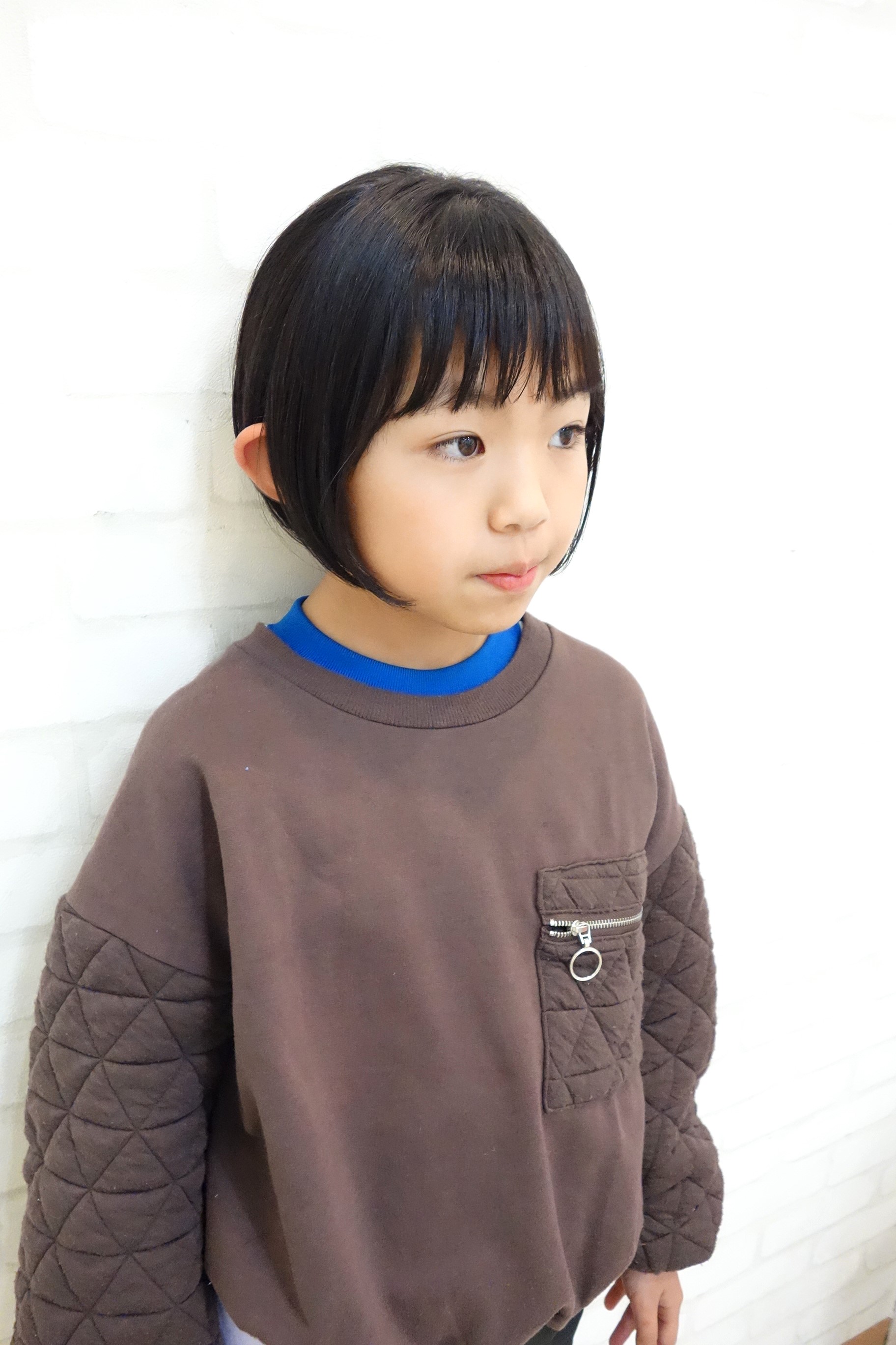 えりあしスッキリ🎵グラショート💗こども美容室こども専門美容室こどもカットこどもヘアスタイルこどもの髪型こどもヘアアレンジキッズカットキッズヘアスタイルchokkinsチョッキンズママリほっこりig_kids @chokkinsfront女の子髪型女の子