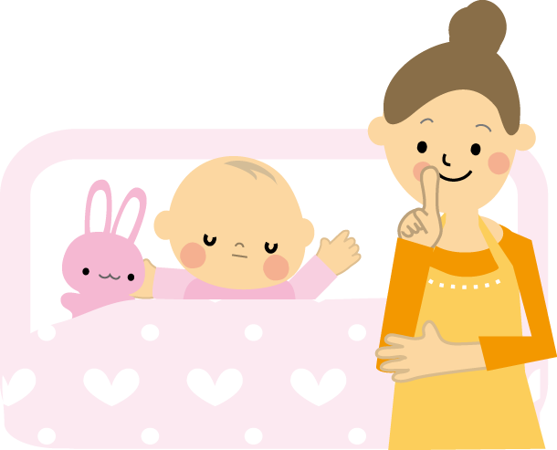 赤ちゃんとママ イラスト素材1688075- フォトライブラリ