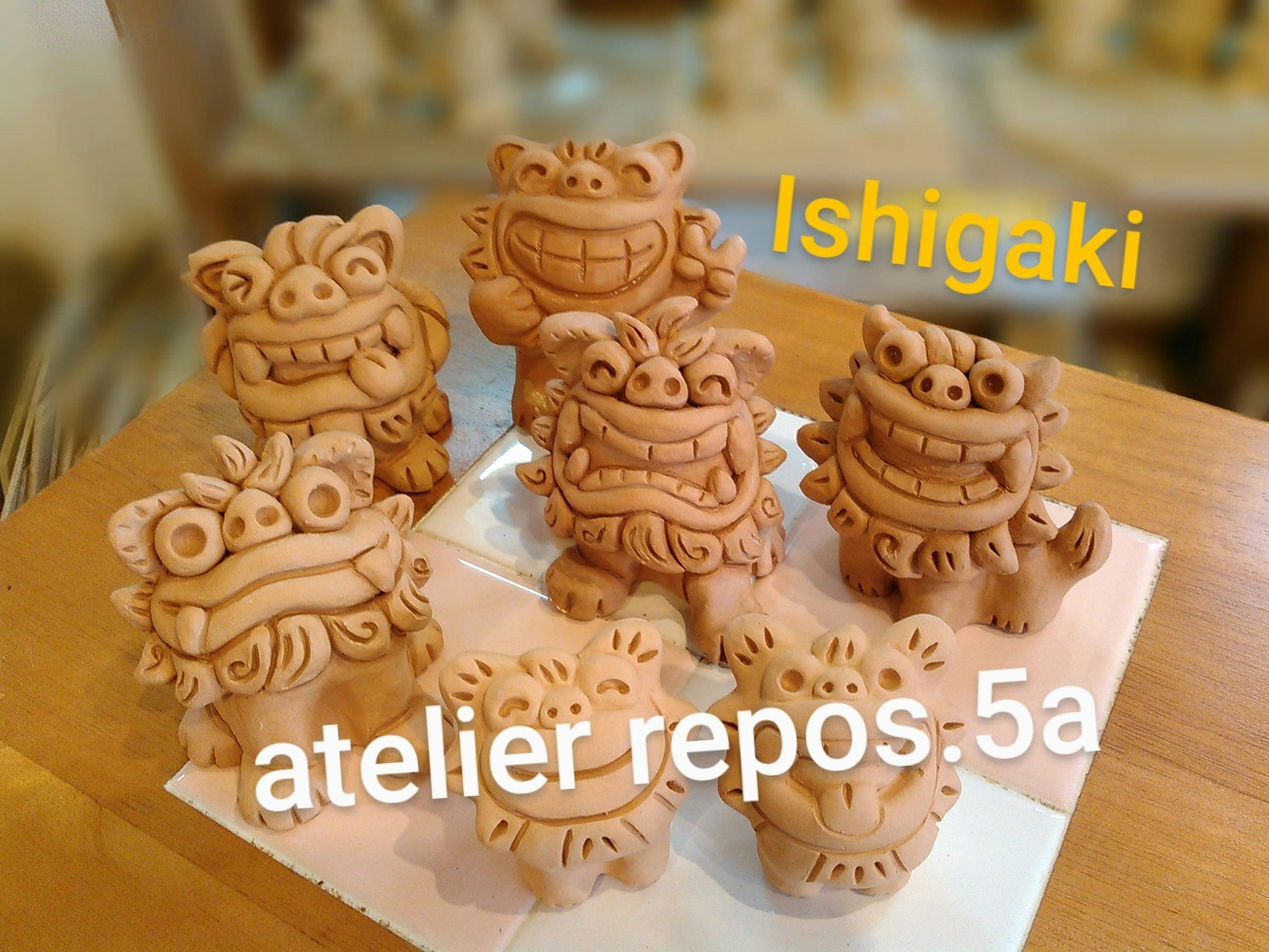 石垣島 シーサー作りフルコース♪作って絵付けまでして当日持ち帰り！ ＊ファミリー・女性・カップルにおすすめ＊ Three little birds -じゃらん遊び体験