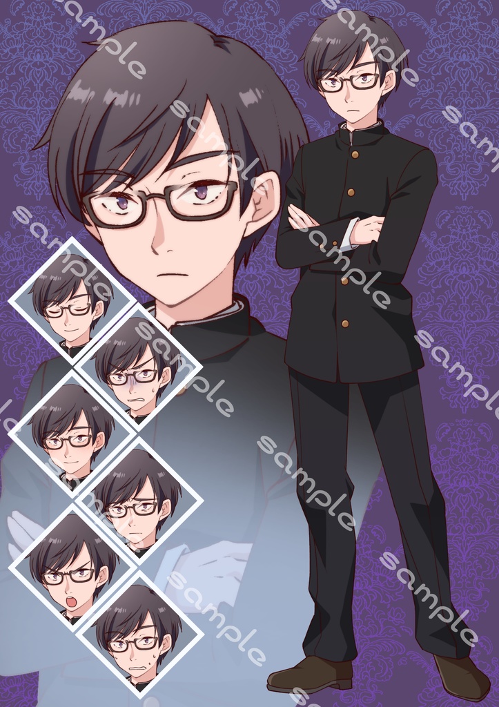 120選 メガネをかけてる男性キャラを集めてみた！ - YouTube