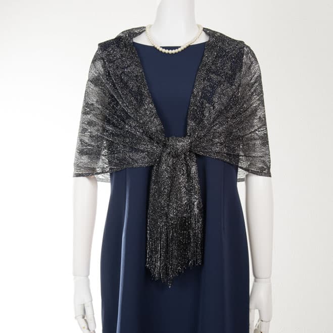 ショール 結婚式 パーティーストール 結婚式 ストール 大判 レース 前留め 結婚式 ボレロ ストール ショール お呼ばれ 謝恩会 同窓会 成人式演奏会 パーティードレス通販 あす楽_土曜営業 あす楽地域関西から九州限定 RCPパーティーコレクション クレア