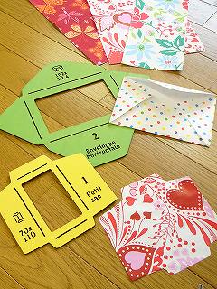 ミニギフトカード封筒手作りの種子封筒かわいいクラフト紙の封筒とハートクラスプFruugo JP