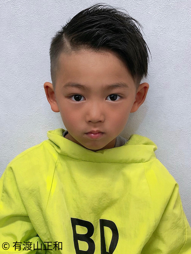 子供 ツーブロック バリカンのみTikTok