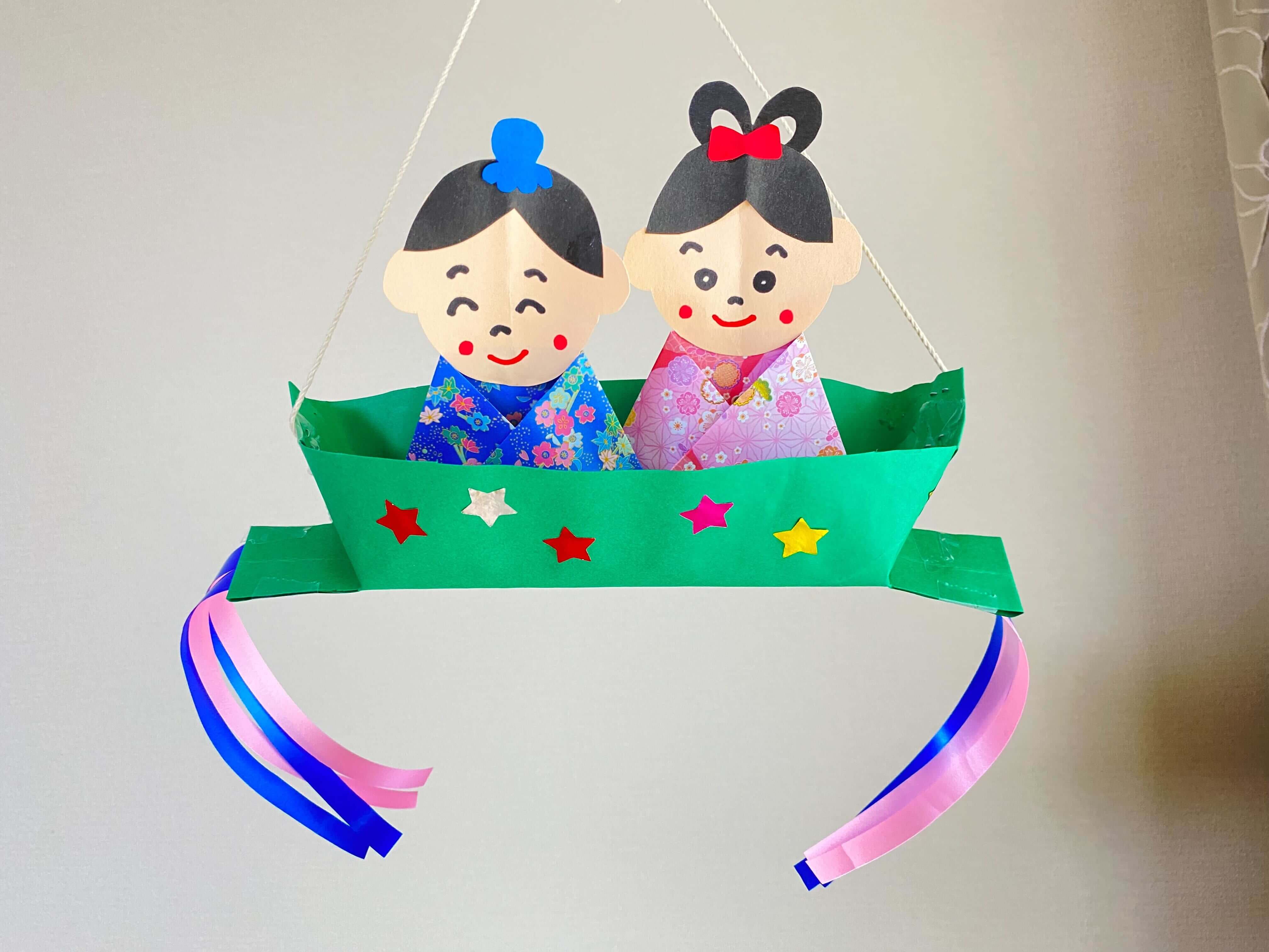 ７月製作 流れ星の七夕飾り 保育園・幼稚園・こども園- ほいくのおまもり