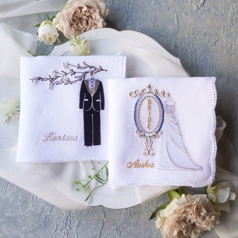 刺繍 命名書 結婚式 プレゼント ウェルカムボード 薔薇 ウェディング 誕生日 の通販 by 坊ラクマ