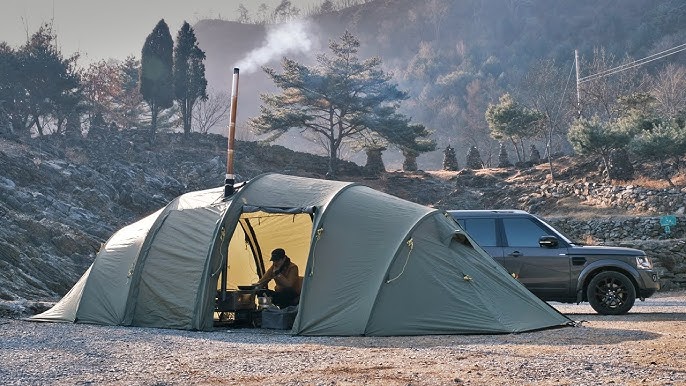 キャンプ テント内 レイアウト350 無料写真