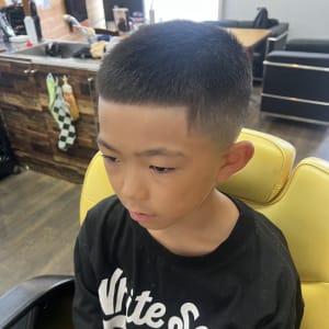 キッズカット アシンメトリー刈り上げ:L188974694ホットペッパービューティ