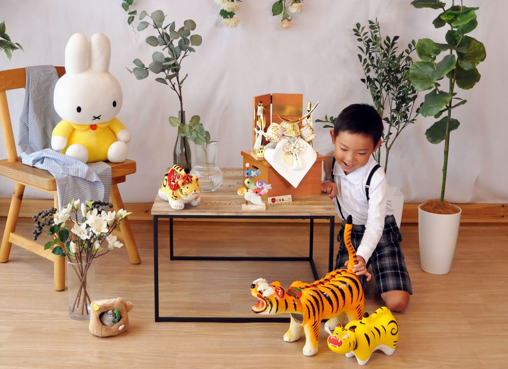 久月 木目込み手作りキット 『まめ兜五月飾り』五月人形材料公式人形の久月オンラインストア