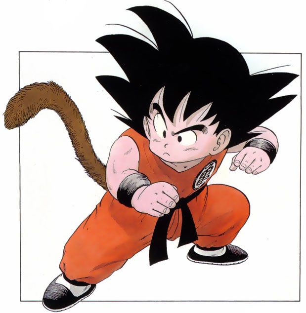 ドラゴンボールの絵 孫悟空 幼少期 のイラストのメイキング動画-How to draw Dragonball-드래곤볼 그리는