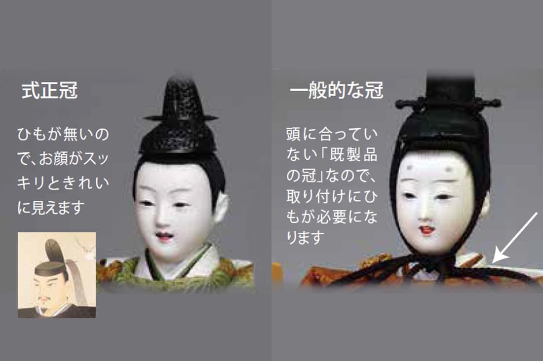 おひなさまの髪型について - さわみねのお人形よろず話