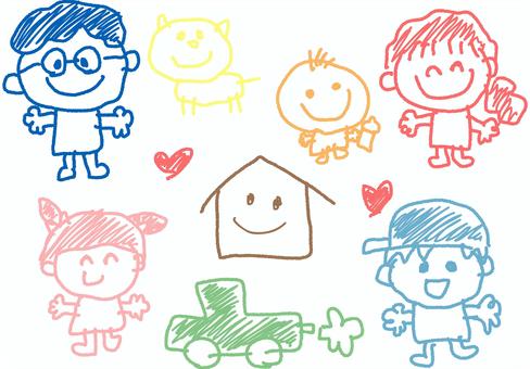 似顔絵の書き方 子供の顔のコツと描き方を解説 - どこでも絵画教室＜無料動画で学ぶ絵の描き方講座＞