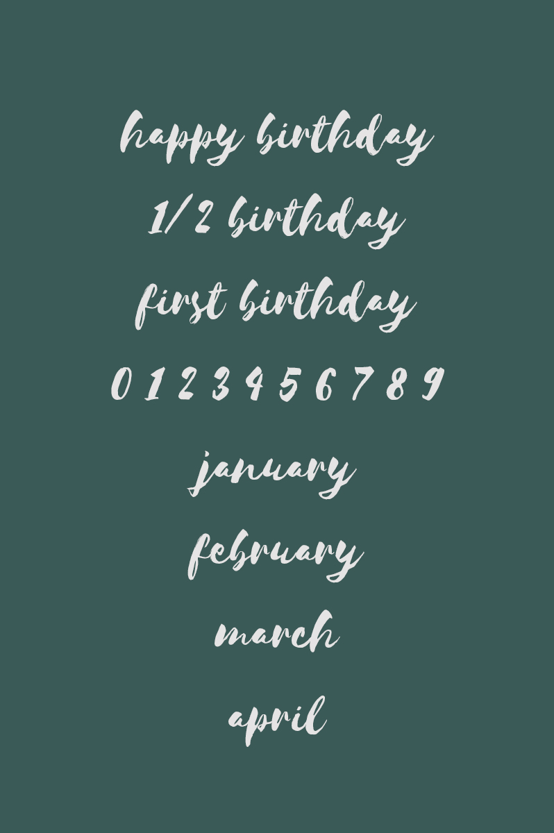 誕生日・名入れ無料 ハーフバースデータペストリー - CANAPP25'S GALLERYminne byGMOペパボ国内最大級のハンドメイド・手作り通販サイト