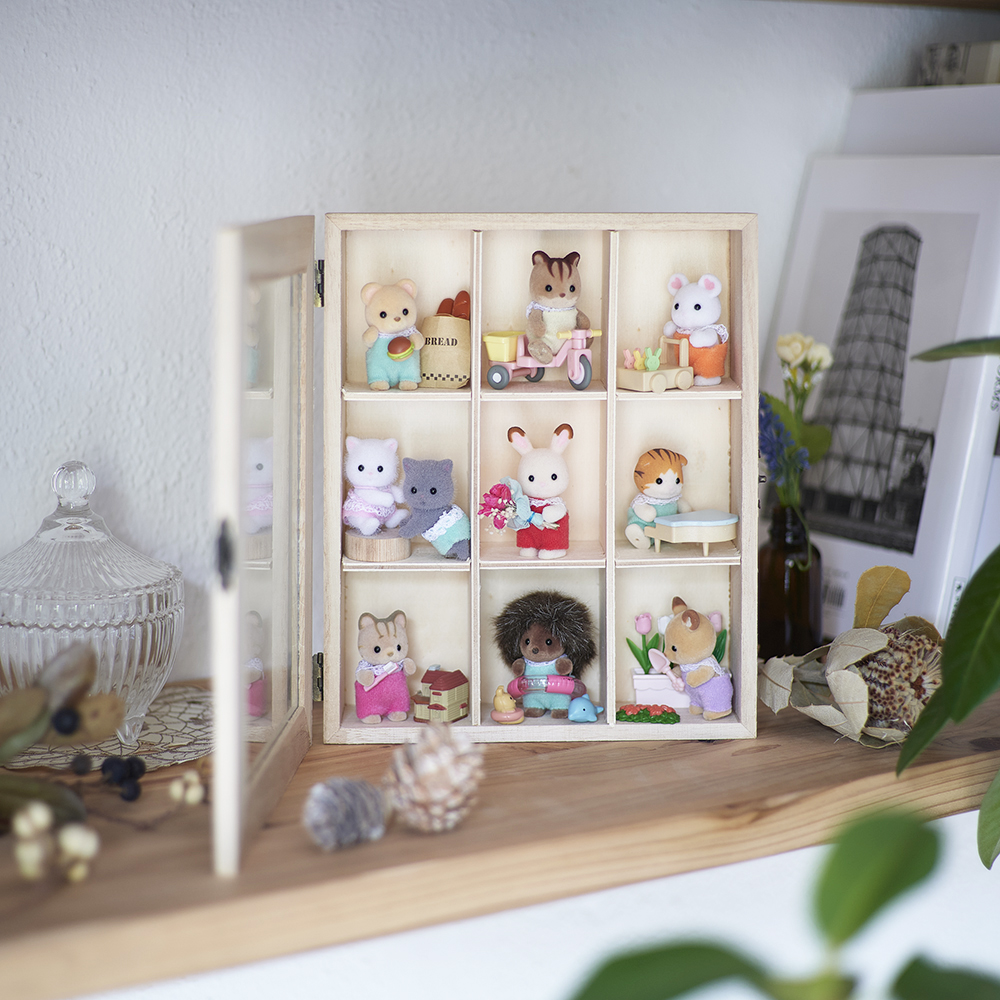 棚 シルバニアファミリーのおしゃれなアレンジ・飾り方のインテリア実例RoomClip ルームクリップ