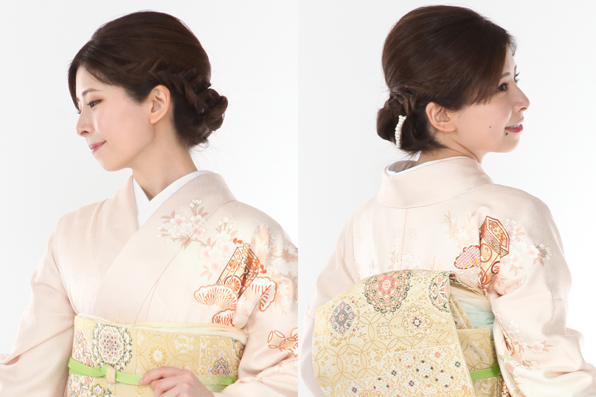 七五三・お宮参りママ向けの髪型 夜会巻き の紹介 コラム 武蔵野創寫舘