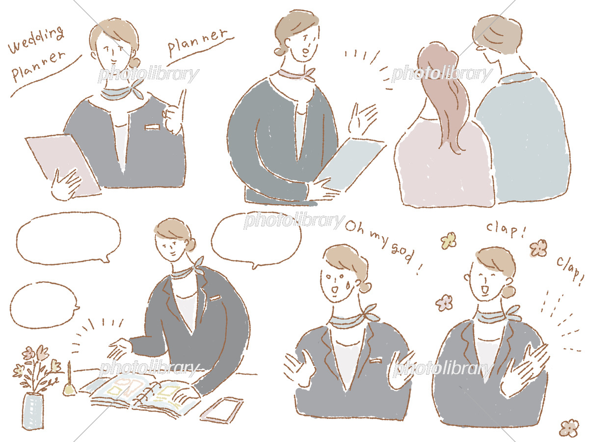 tarakokokomari サイト用イラスト✏️ウェディングプランナーさん🤵‍♀️結婚 ウェディング ウェディング 動画 ココマリ kokomari 結婚式 ウェディングイラスト イラストレーター art artwork illust illustrater ipadproInstagram