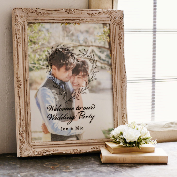 手作りのウェルカムボード12選 おしゃれな結婚式を演出minneとものづくりと