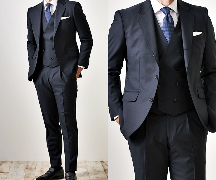 結婚式 参列 でネイビースーツをお洒落に着こなすポイントとコーデ - ENJOY ORDER Magazine