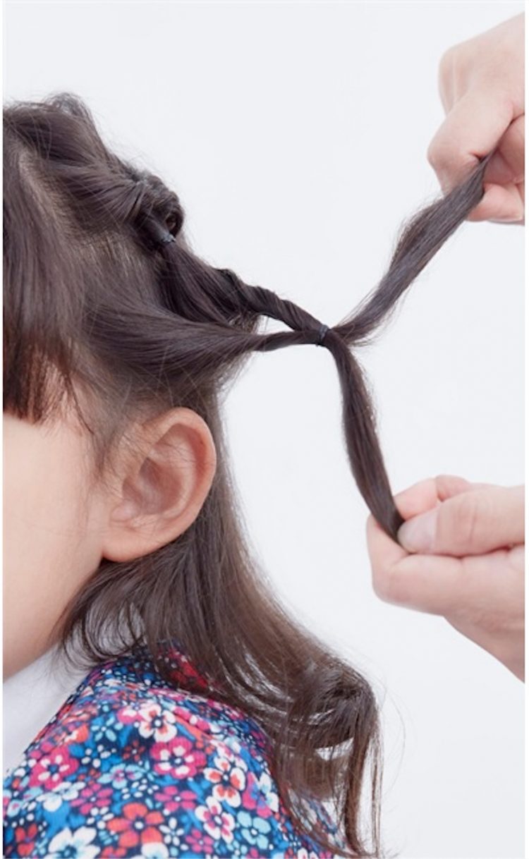ゴムだけで本当に簡単！子供の一つ結びヘアアレンジkosodate LIFE 子育てライフ