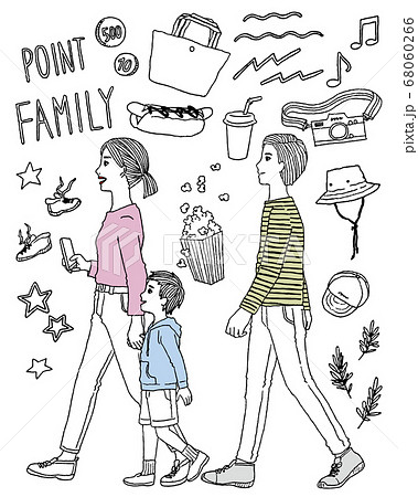 家族のイラスト一覧商用可・フリーイラスト素材ソコスト