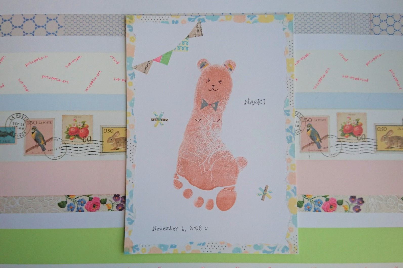 手形足形アート ᗰIᔕIᗩ