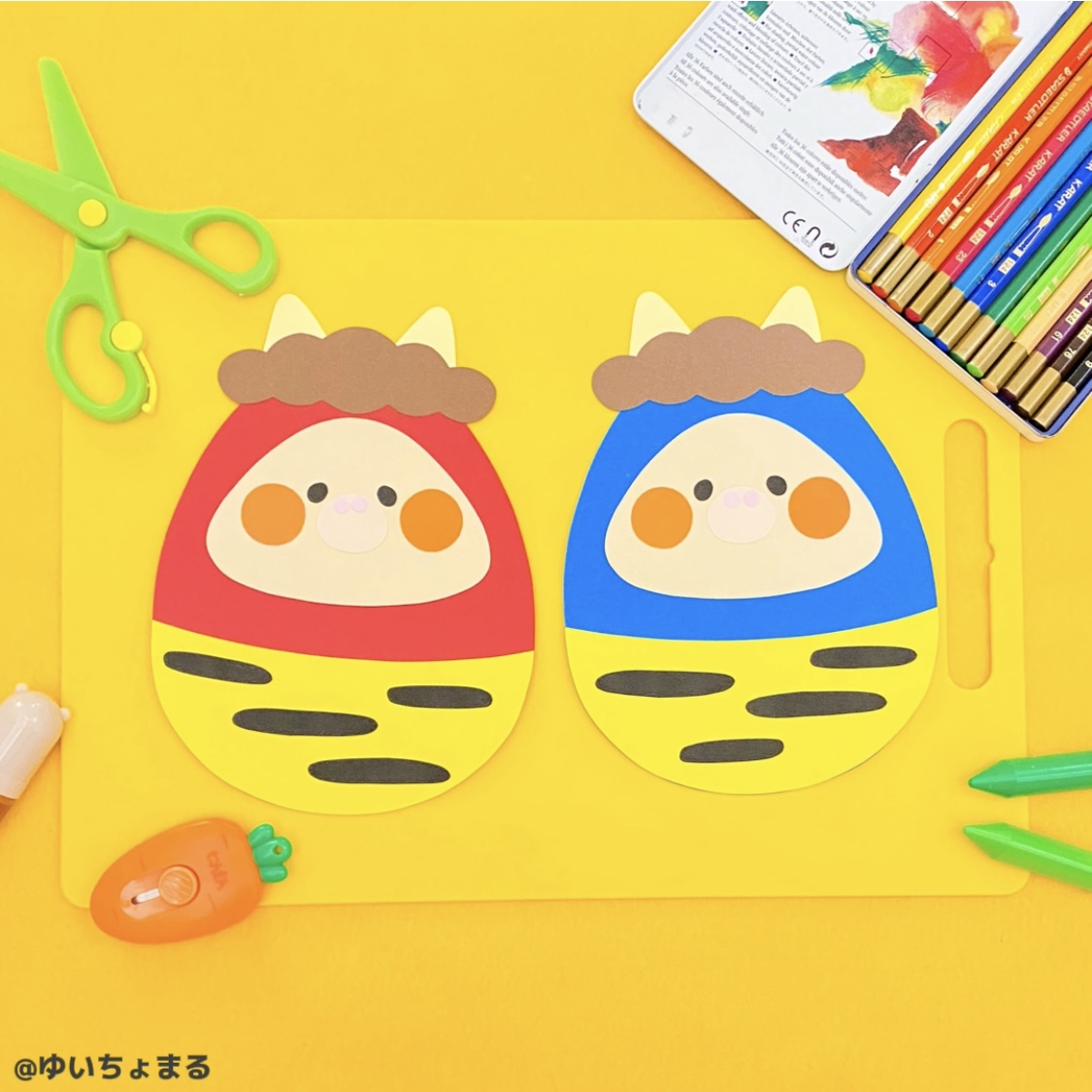 ２月の壁面製作放課後等デイサービス わいわいプラス 荒川教室