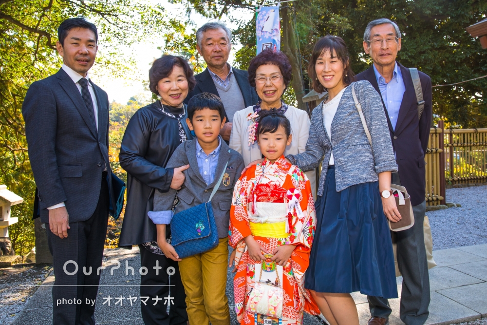 大好評・お客様ご紹介日記 第６８回 『成人の記念に 祖父母と一緒の家族写真を』スタジオぴゅあ 松江市のフォトスタジオ 七五三,ブライダル