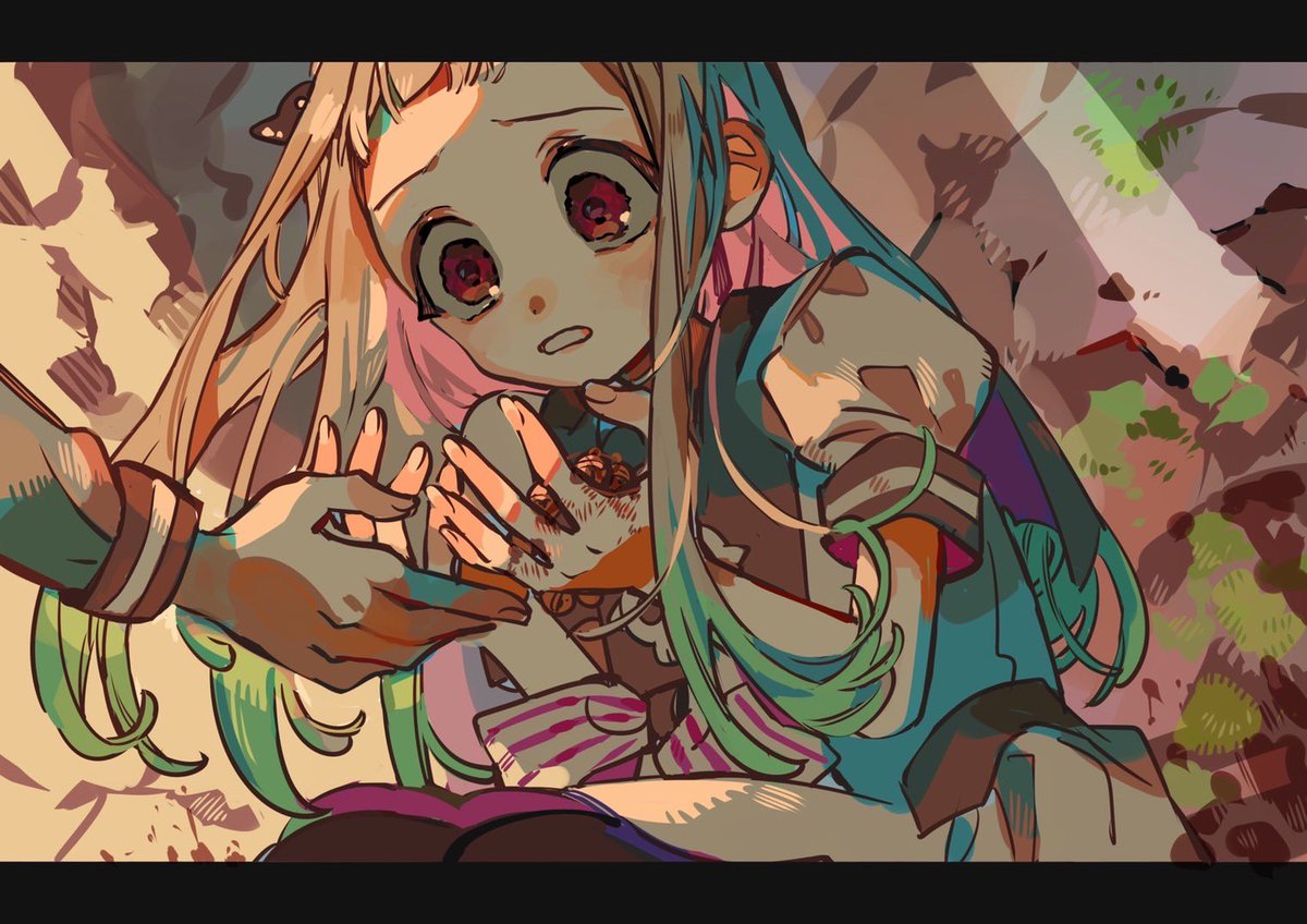 やしろ天使すぎて推しだわ地縛少年花子くん八尋寧々イラストらくがきデジタルイラスト