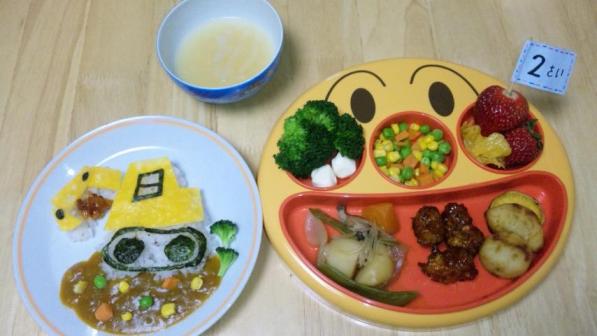 幼児食教室で2歳お誕生日メニュー⭐︎LEE