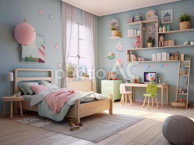 青子供部屋画像素材無料素材イラスト・ベクターのフリーデザイナ