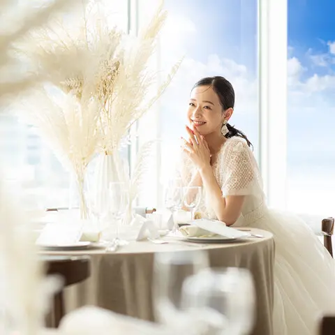 披露宴会場 式場公式写真 ：THE CLASSICA BAY RESORTザ クラシカ ベイリゾートBP グループで結婚式みんなのウェディング